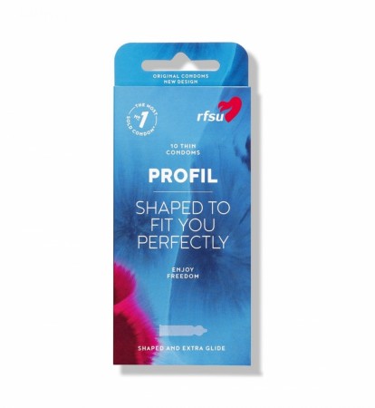 Kondomer Profil 10 stk, Norges mest kjøpte kondom